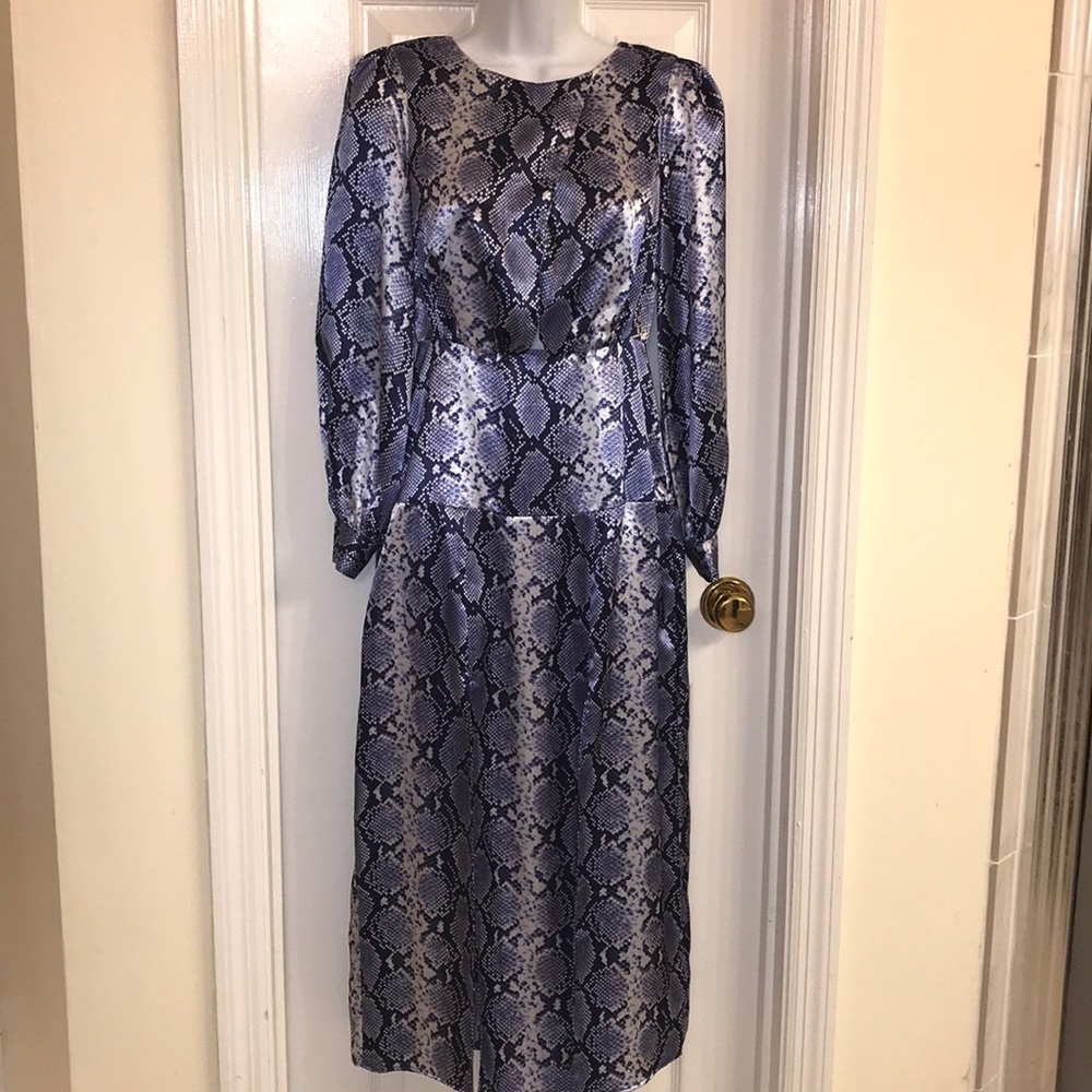 🎄FIRM PRICE🎄 Top shop Snake Cutout Midi Dress - Picture 9 of 16